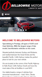 Mobile Screenshot of bellbowriemotors.com.au